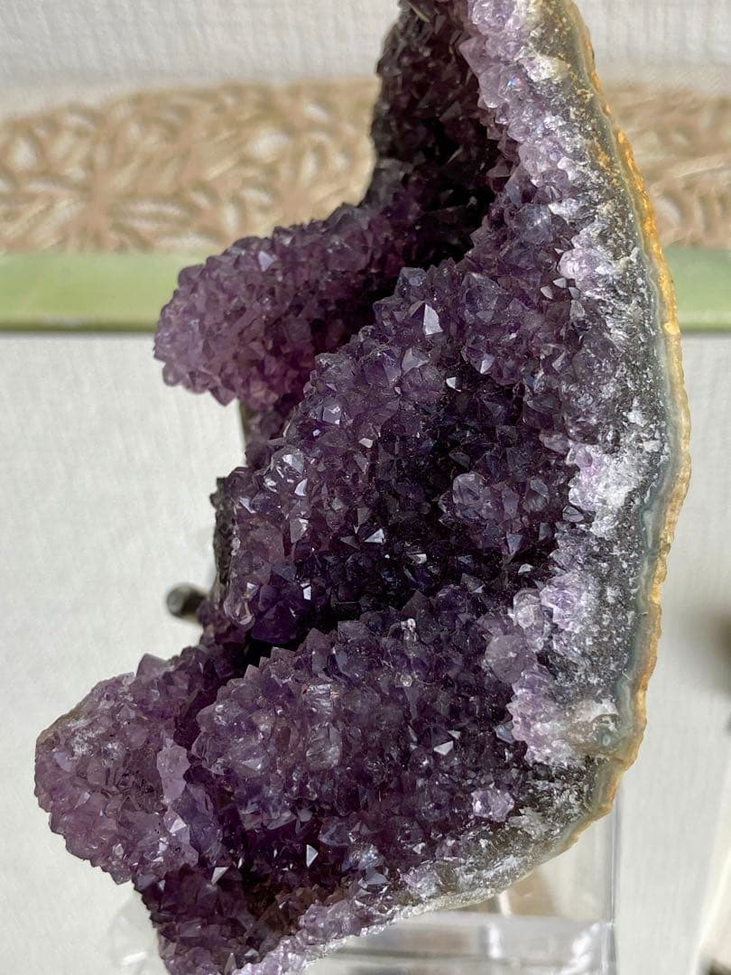 フラワーアメジストクラスター