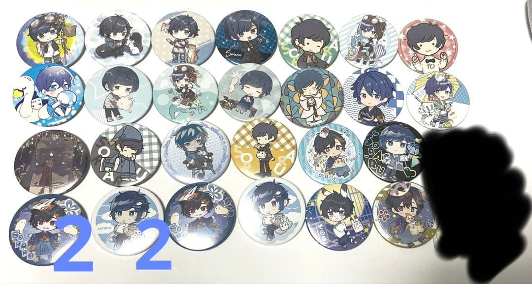 そらる　缶バッジ