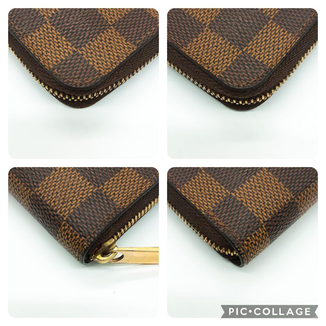 【美品S】ルイヴィトン　ジッピーパース　ダミエ　コンパクト財布