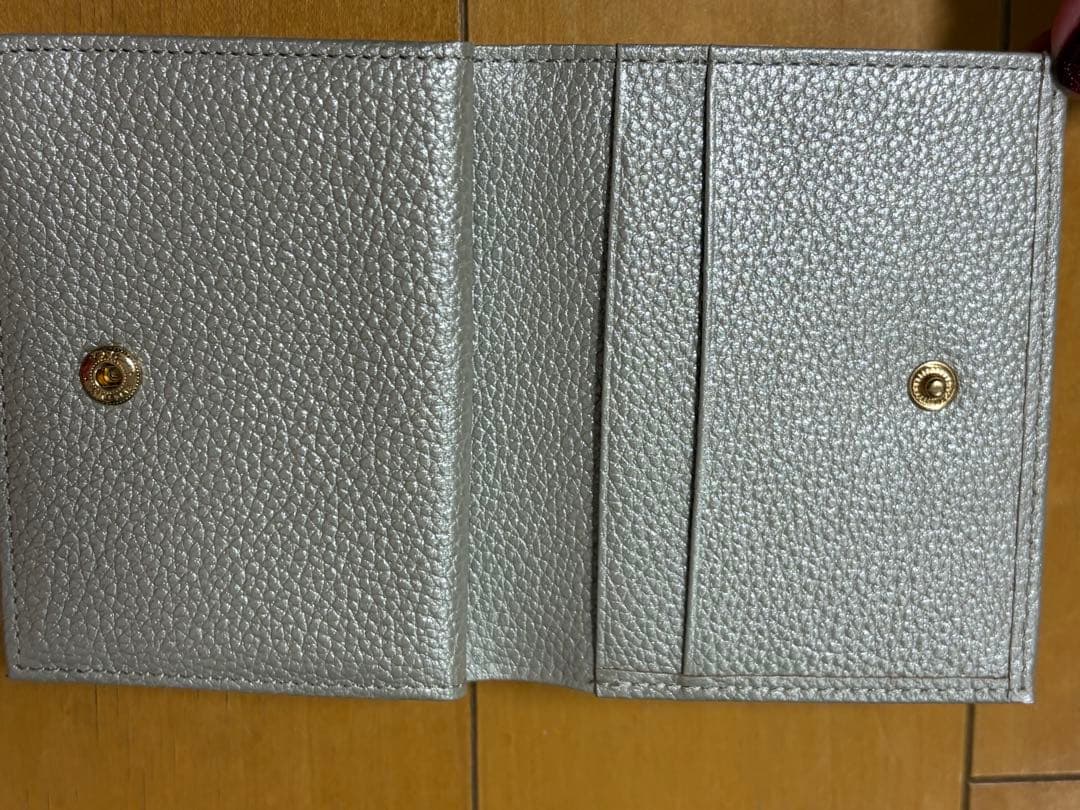 皇居限定　がま口財布　シルバー　新品未使用