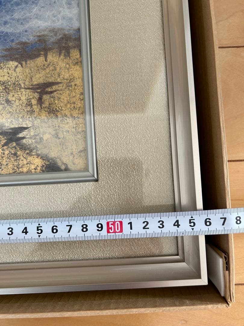 和紙工芸☆小原和紙☆山内一生工房☆縁起物☆鶴☆富士山☆芸術☆絵画☆未使用