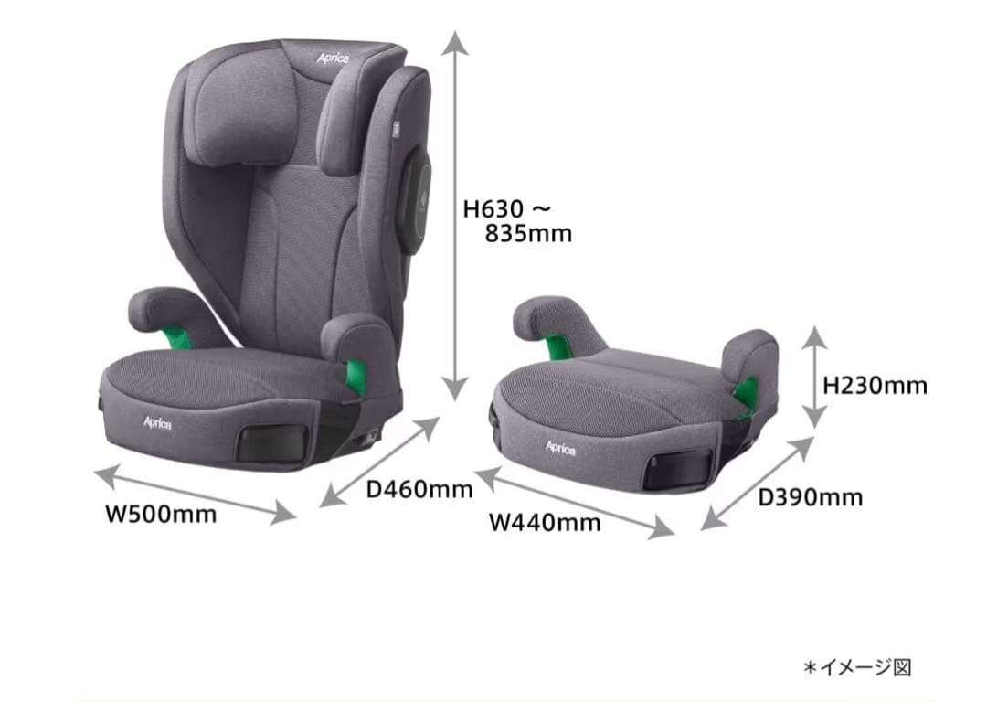 Aprica ジュニアシート ライトクルー AB