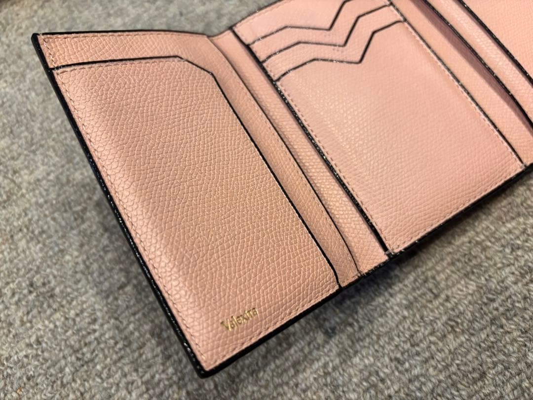 【専用】Valextra シティウォレット ペオニア 三つ折り財布