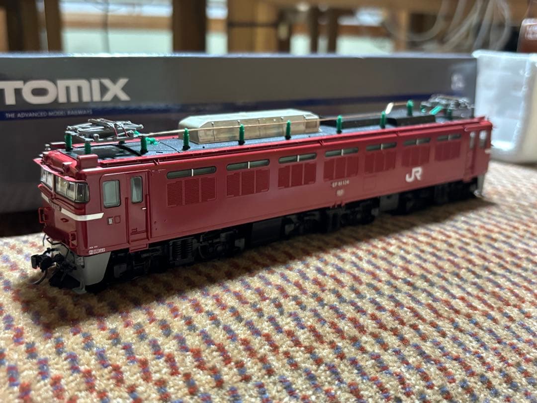 TOMIX HO EF81形機関車(長野車両センター・ひさし付き) 6/27まで