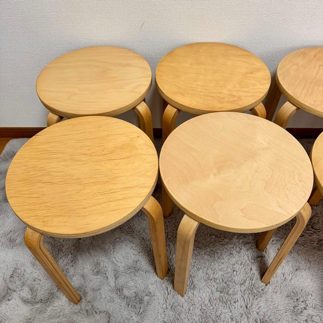 【エル 】IKEA FROSTA フロスタ スツール 8脚