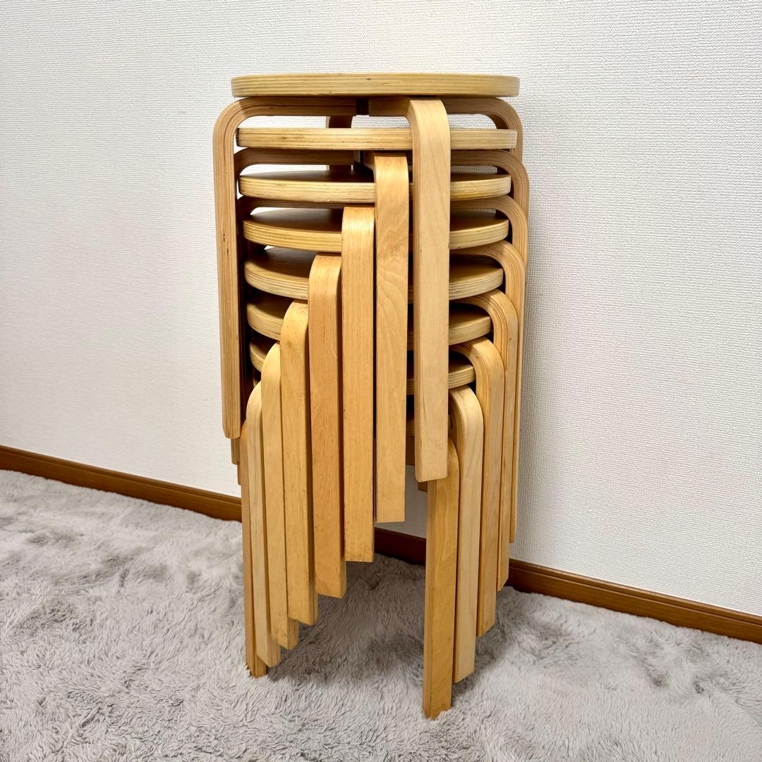 【エル 】IKEA FROSTA フロスタ スツール 8脚