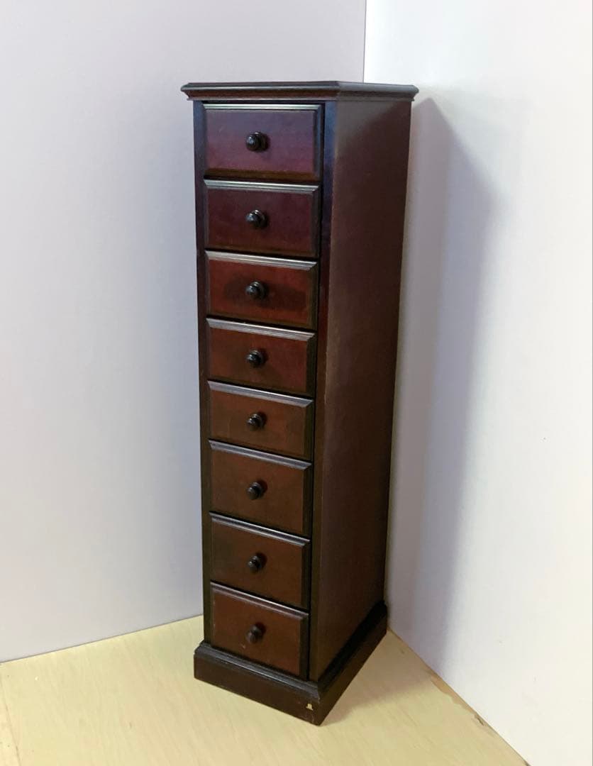 YAMAKA 桜　天然木　8段　チェスト　レトロ　アンティーク　収納　箪笥