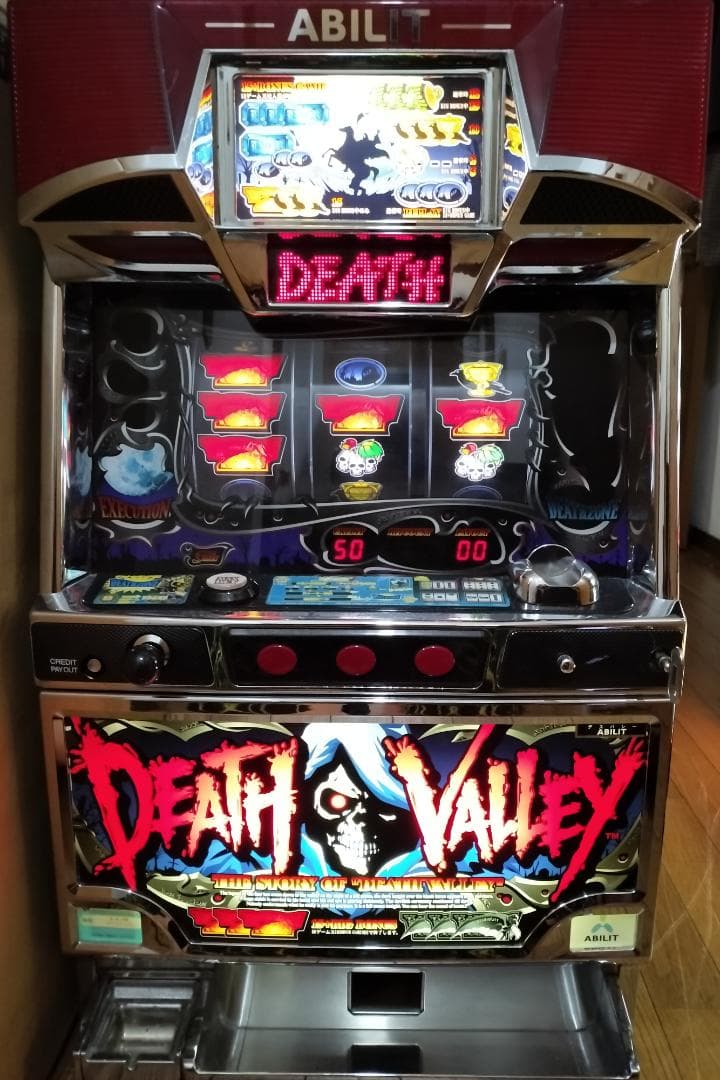 【パチスロ実機】アビリット★デスバレー【不要機付】４号機・希少台・人気台