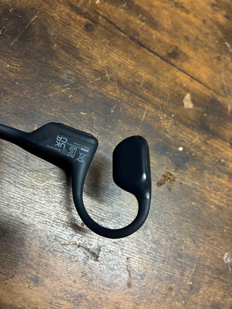 SHOKZ 骨伝導イヤホン ブラック