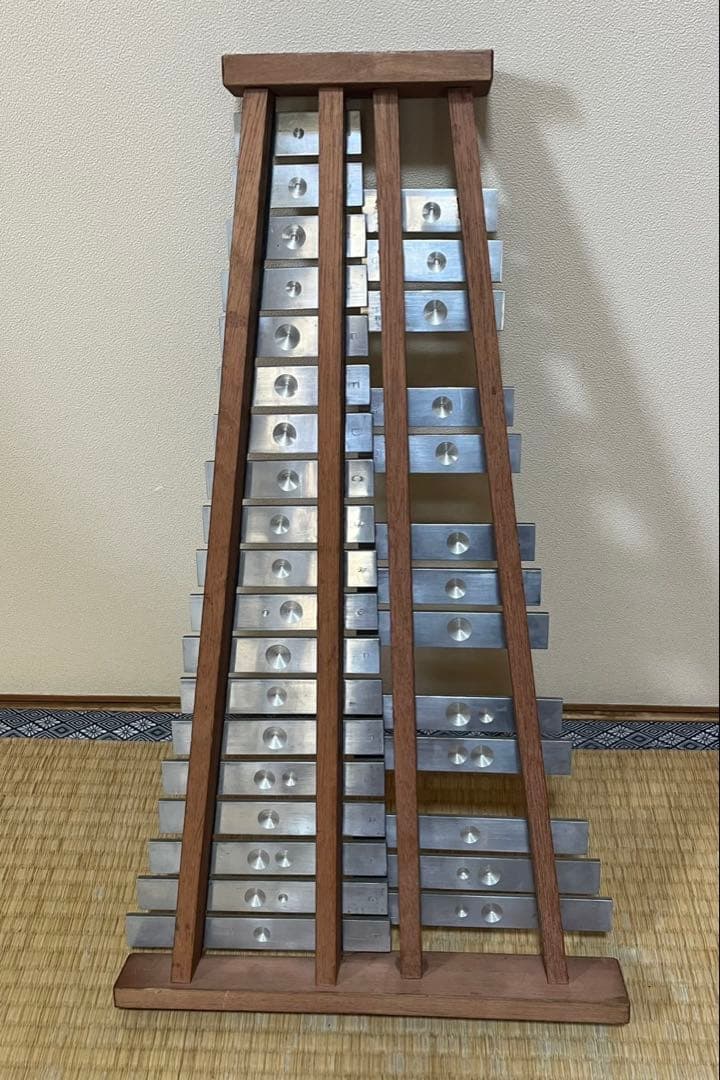 日本製 Saito サイトー 斉藤製作所 グロッケン 鉄琴 32鍵盤　JAPAN
