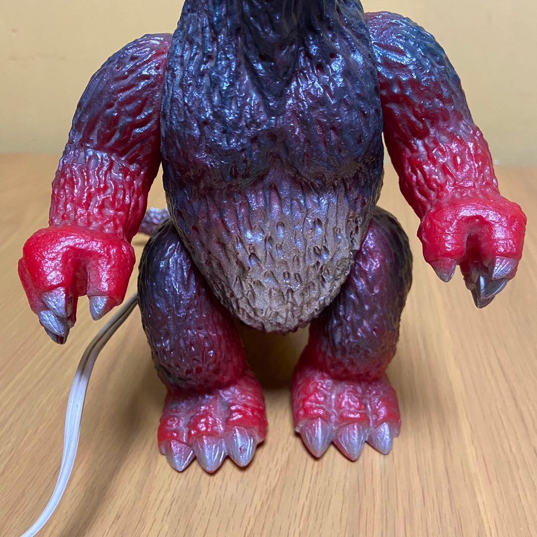 ポピー グレートザウルス ライト点灯 ゴジラ ソフビ 5400