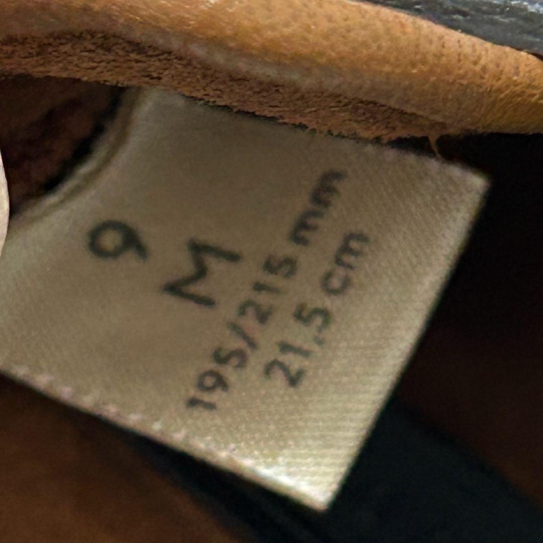 アディダス　GUCCI ブラウンレザー手袋