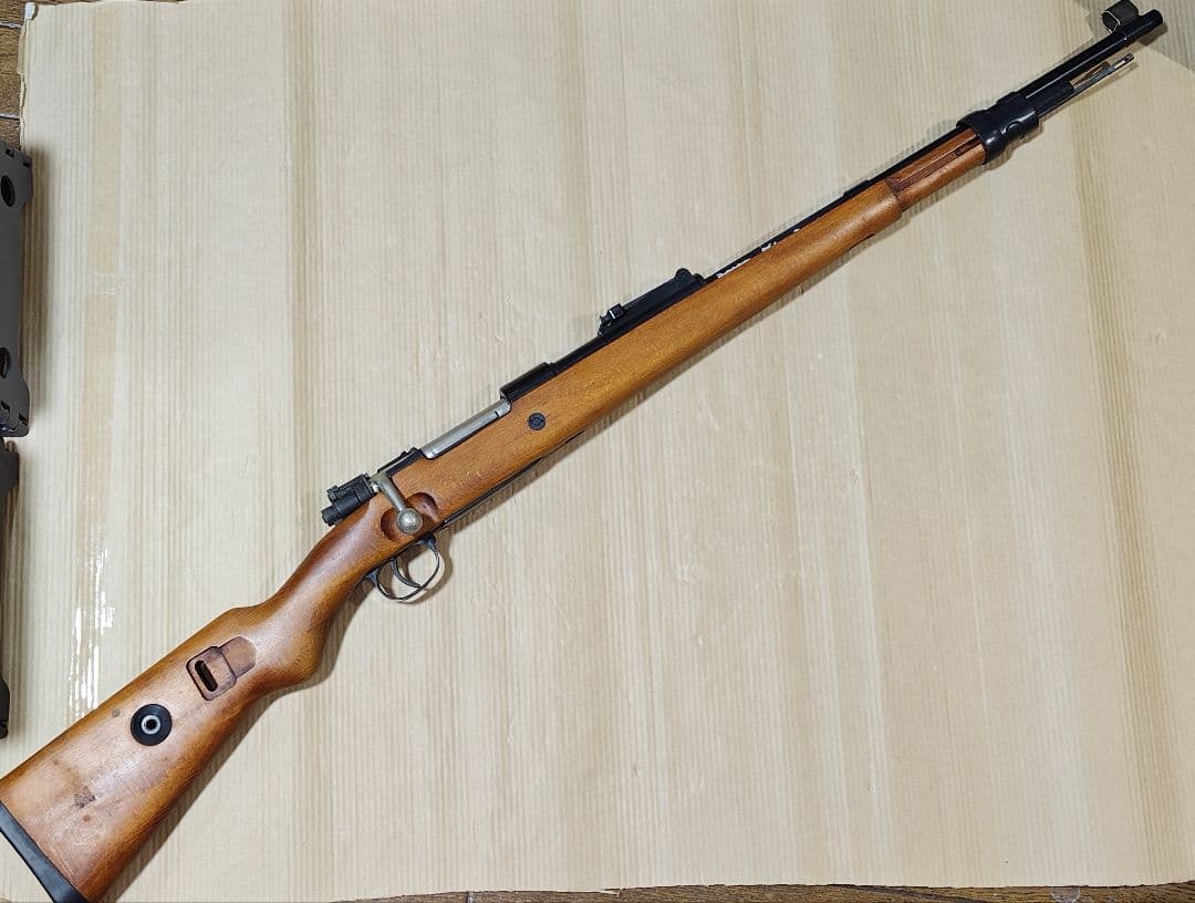 [ジャンク]タナカkar98kエアガン、1976 MATSUSHIROセット