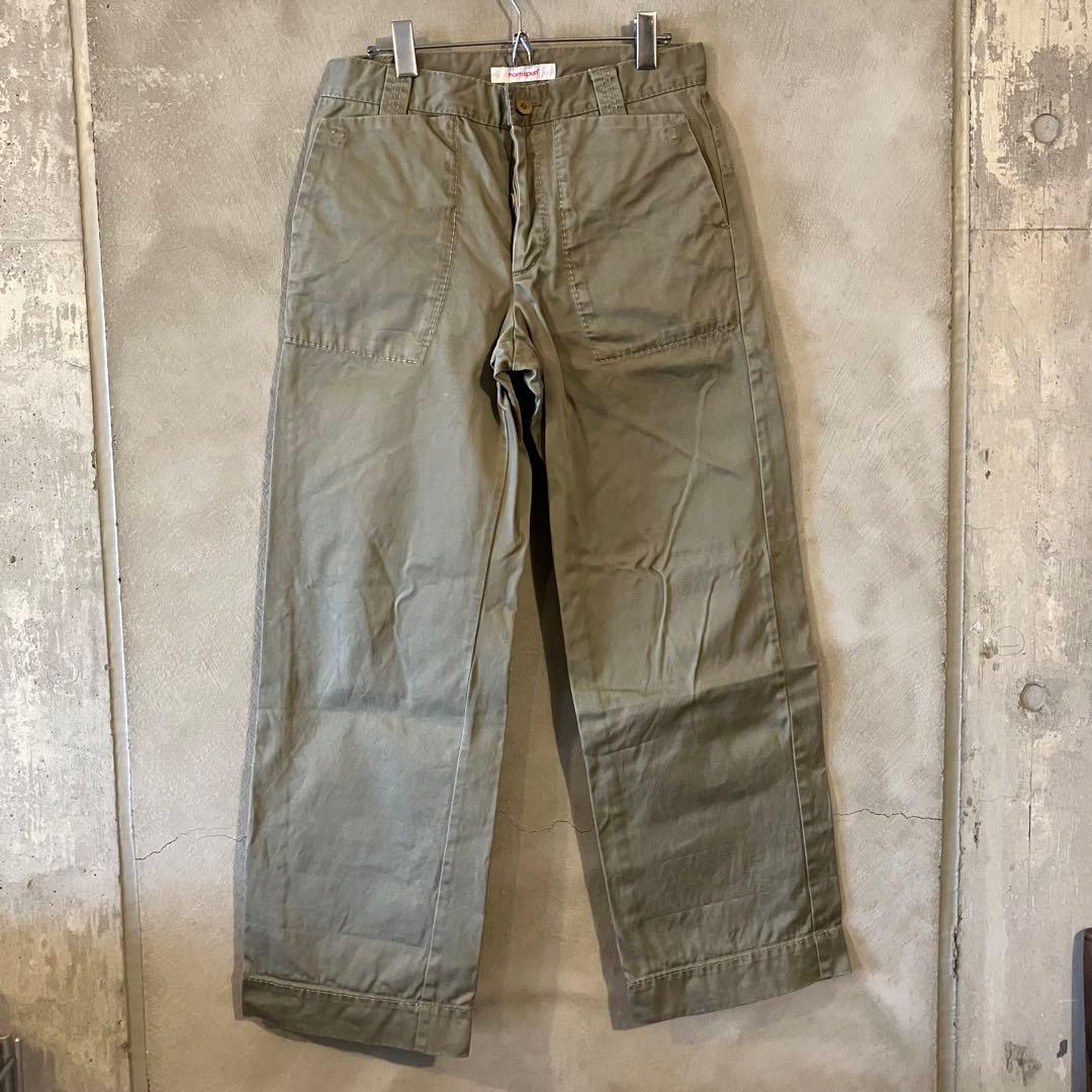 homspun ホームスパン　ベイカーパンツＭ