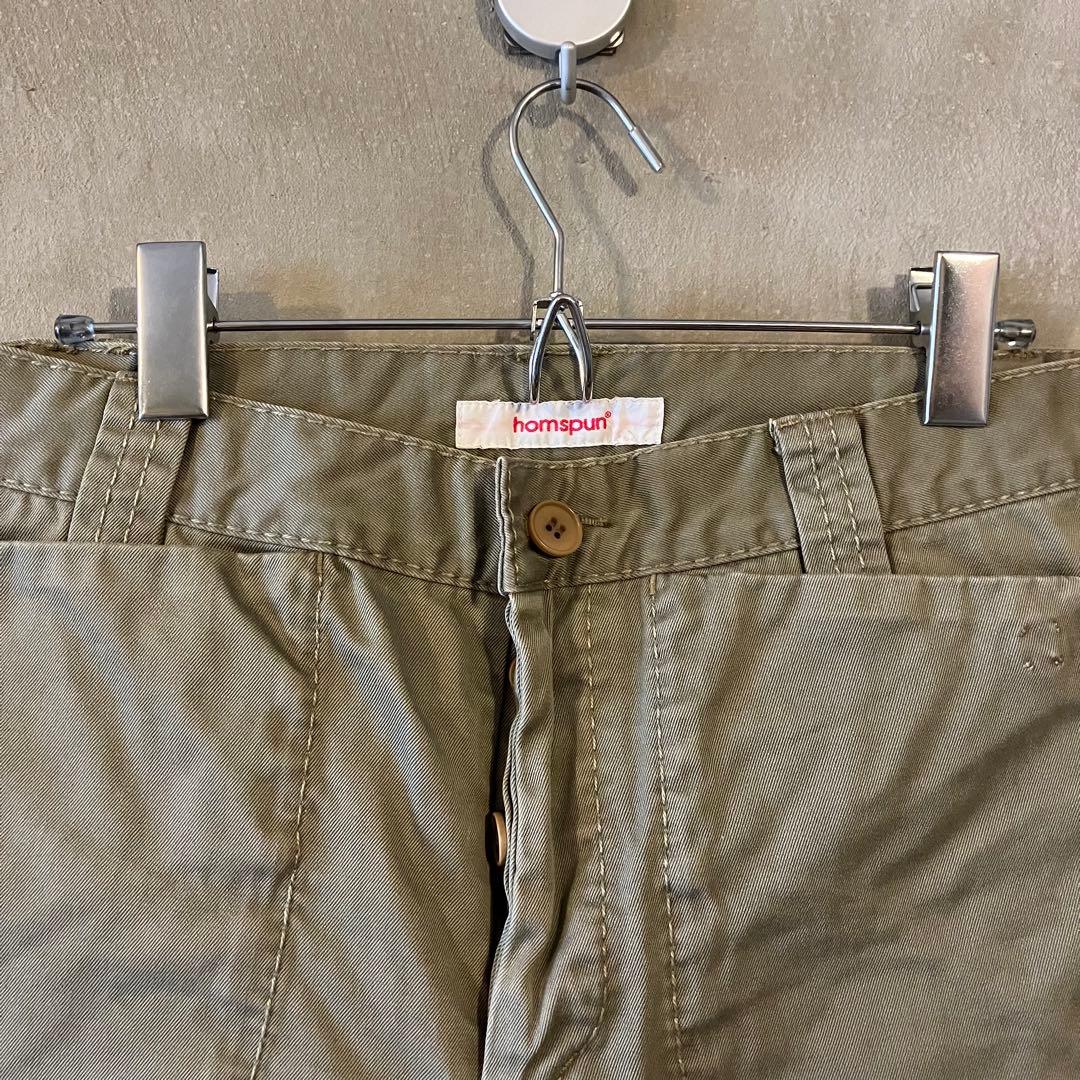 homspun ホームスパン　ベイカーパンツＭ