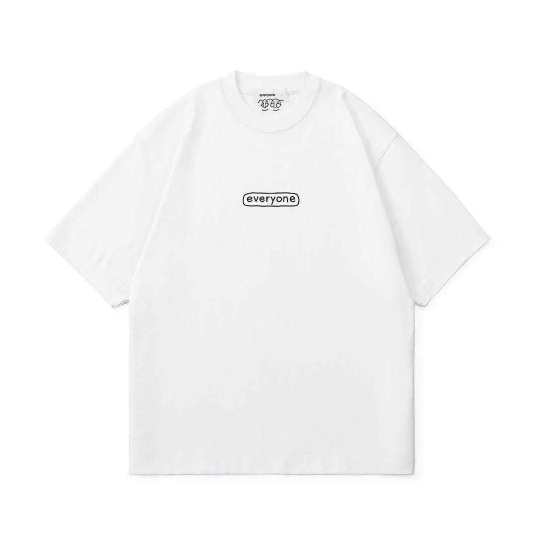 トップス everyone j.30000 sketchy logo t-shirt L