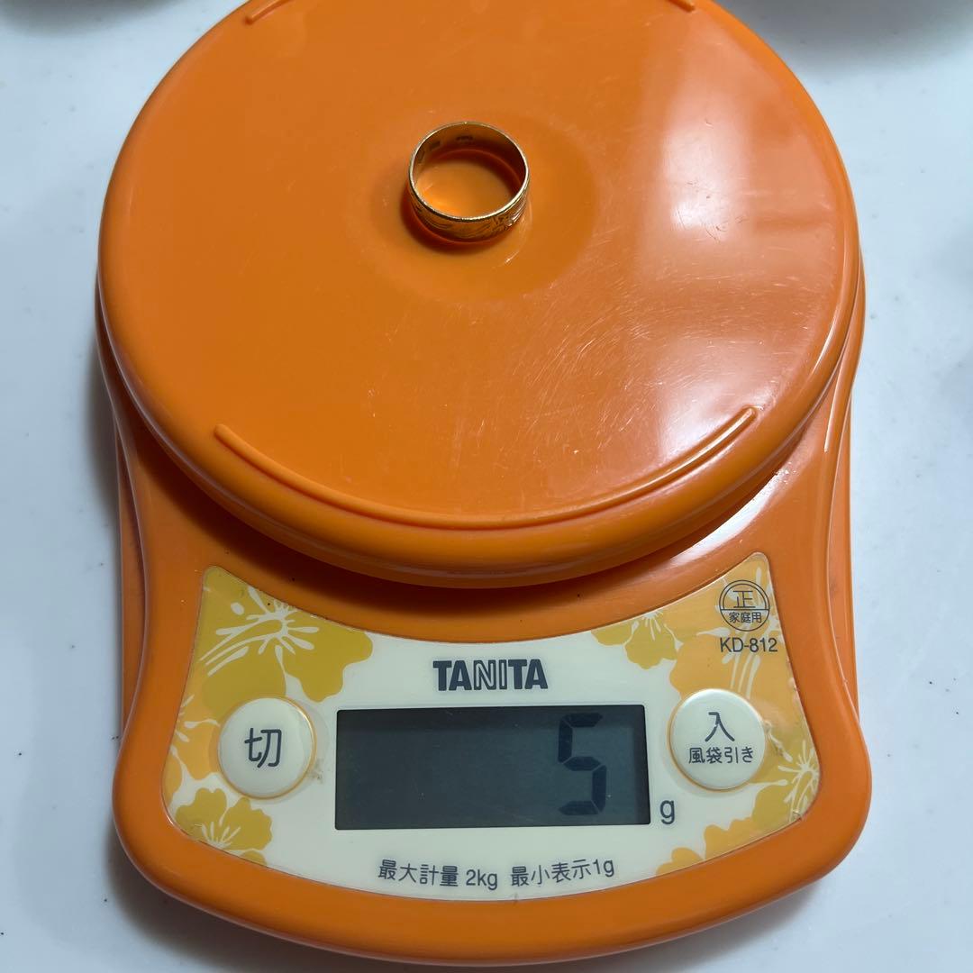 18k 5g 16号？ リング 指輪