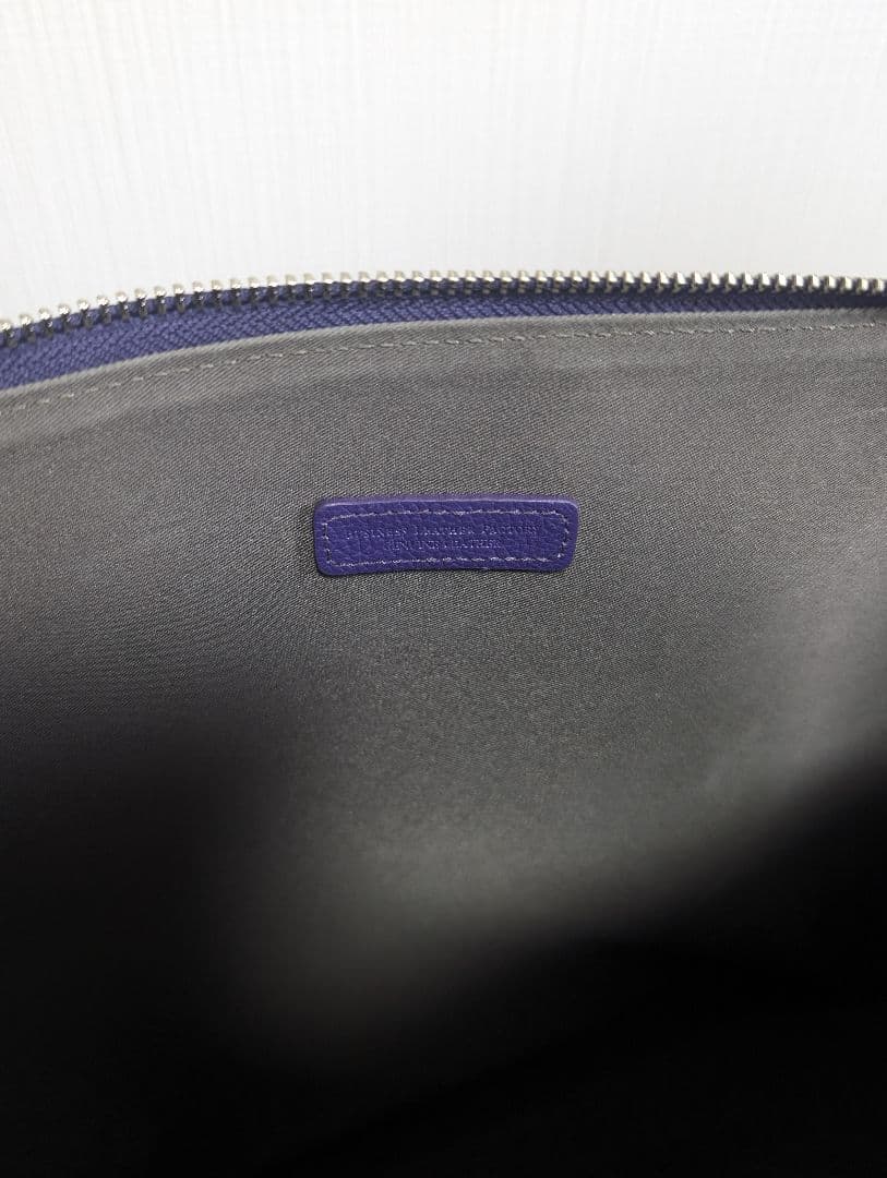 美品　限定色　Business Leather Factory　ブガッティバッグ