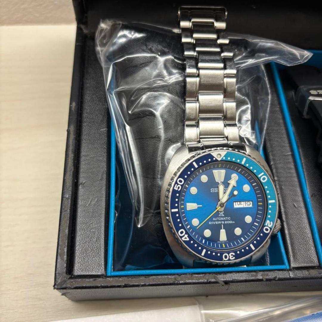 【美品】SEIKO プロスペックス　SRPB11K1 海外限定　ブルーラグーン
