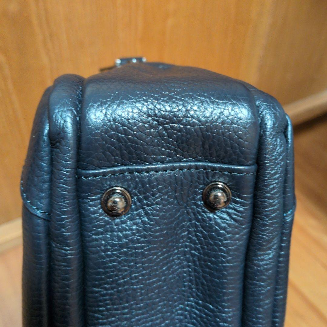 【お値下げ不可】オロビアンコ　ビジネスバッグ　ダークネイビー【未使用に近い】