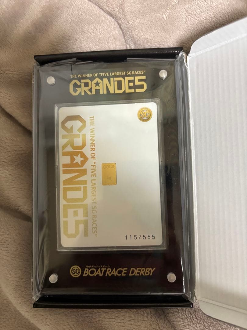 GRANDES ボートレースダービー 限定グッズ 115/555