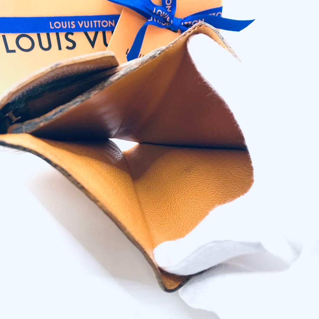 ルイヴィトン✨モノグラム アンプラント ポルトフォイユ キュリーズ 三つ折り財布