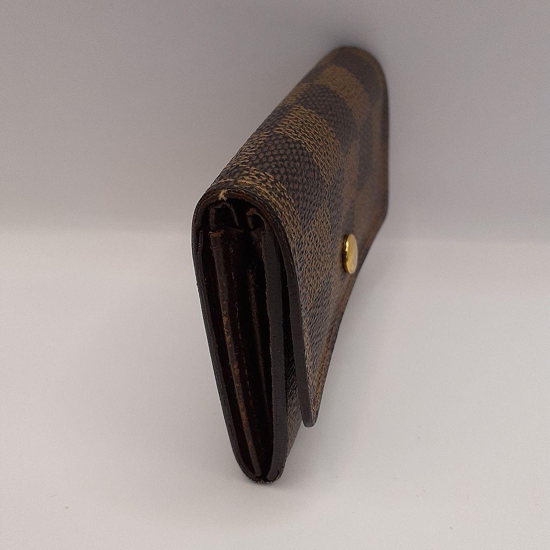 バズ様☆ルイヴィトン ケース ダミエ ポルトモネ プラ