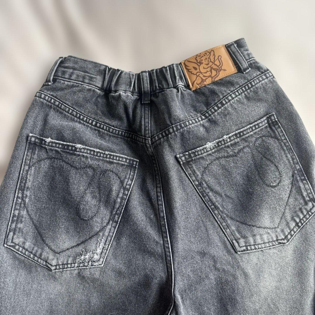 GOD ONLY KNOWS DENIM PANTS BLACK Sサイズ