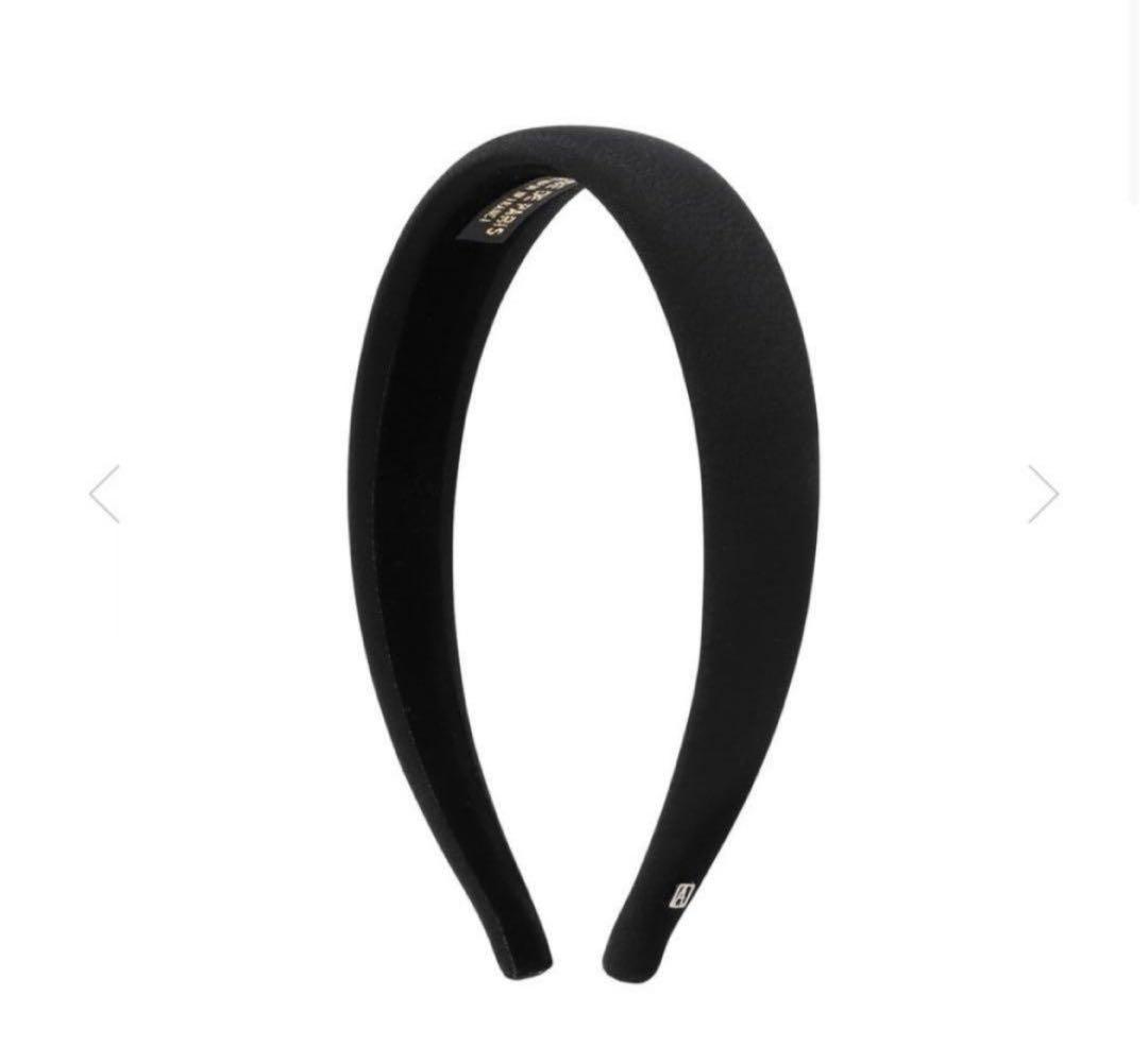 極美品✨ALEXANDRE DE PARIS ブラック ヘアバ ンド フランス製