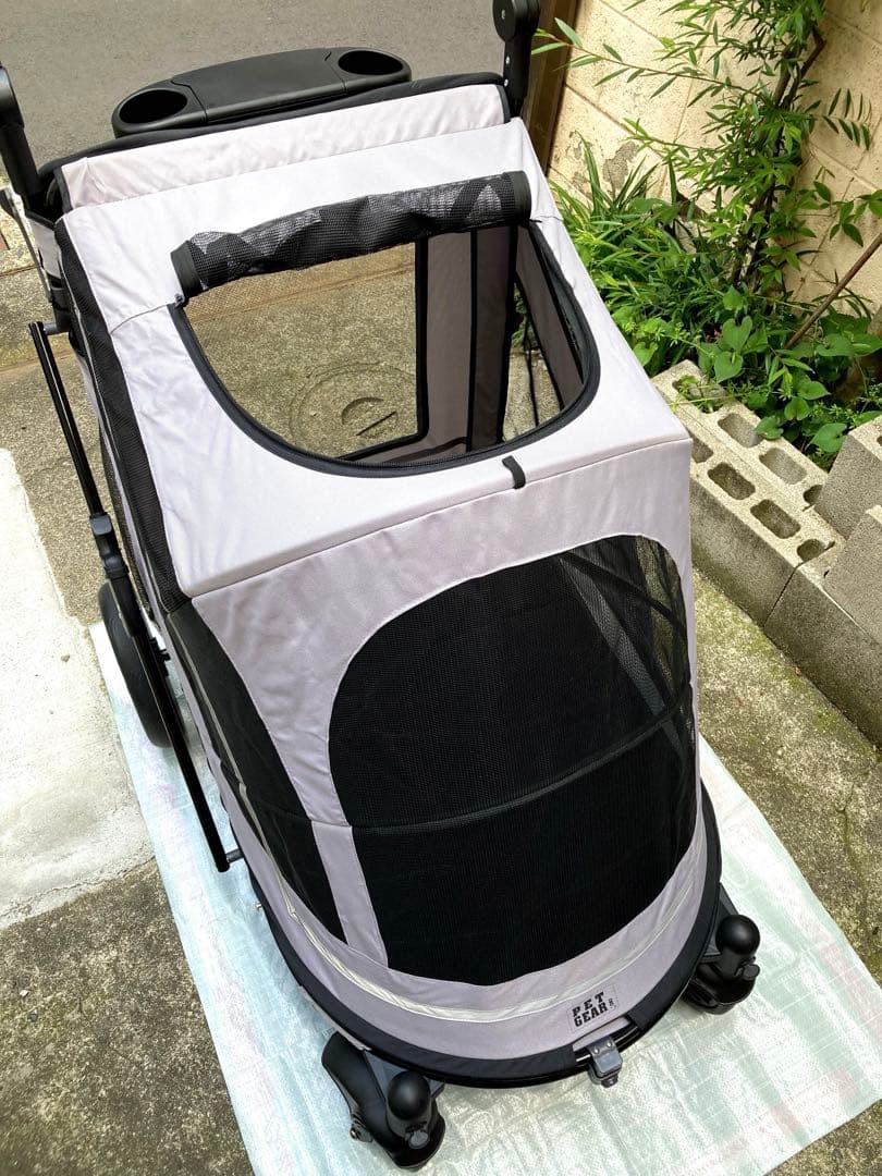 PETGEAR 大型犬用バギー　PGソフトカートBIGニューペットカート