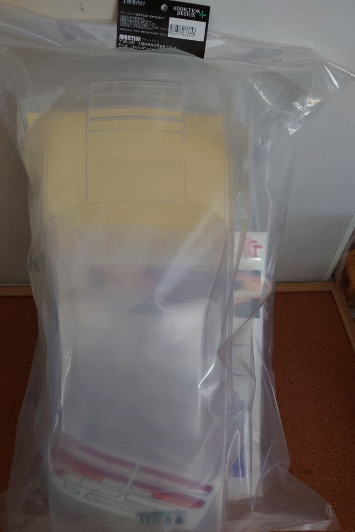 ラジコンボディADDICTION　SILVIA　S13中村直樹2024開幕戦仕様