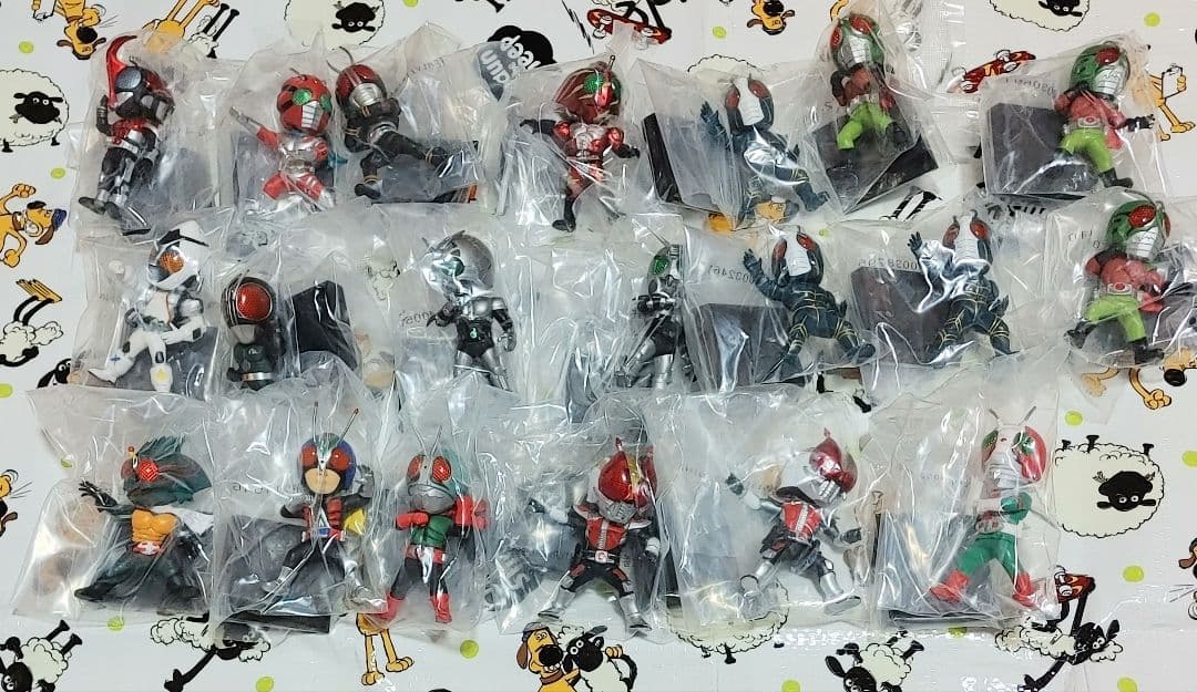 仮面ライダー フィギュア くじ デフォルメフィギュア ダブりあり 50体以上