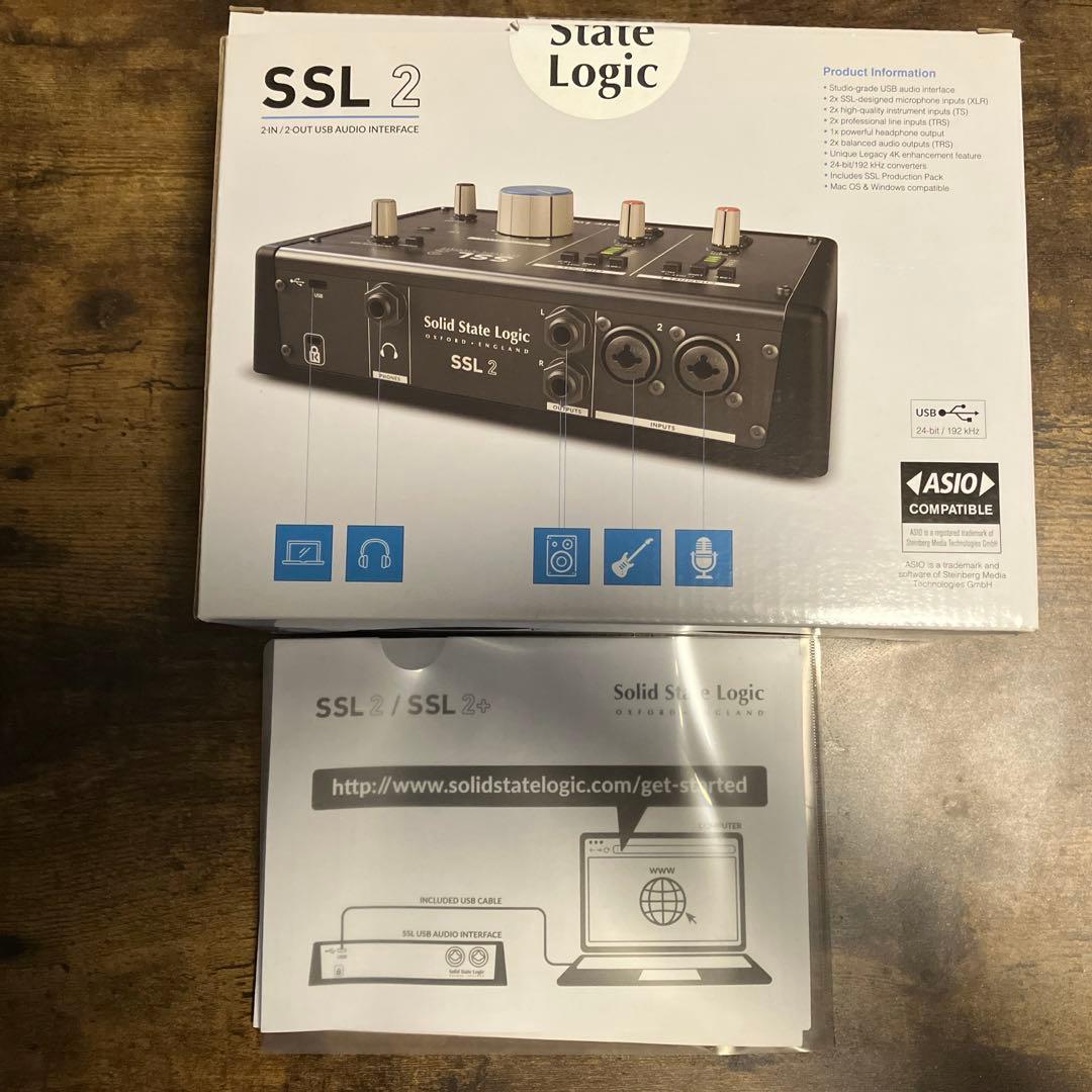 SolidStateLogic SSL2 オーディオインターフェイス