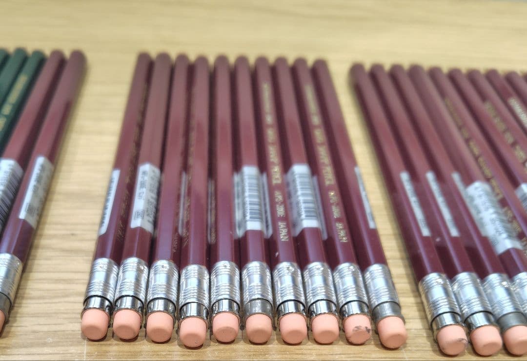 木製鉛筆型シャープペン81本セット