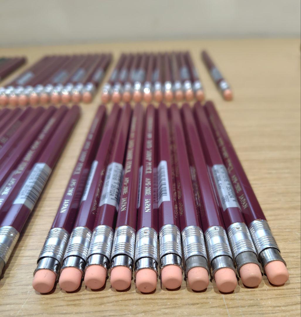 木製鉛筆型シャープペン81本セット