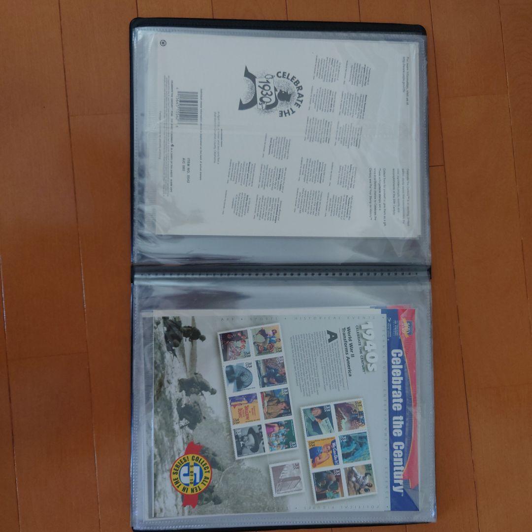 Celebrate the Century 切手シート
10完ファイルブック付き