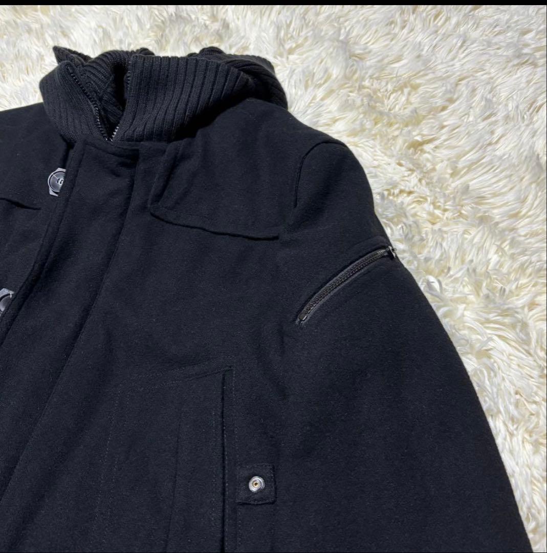 HUGOBOSS ウールフーデットジャケット 手袋付