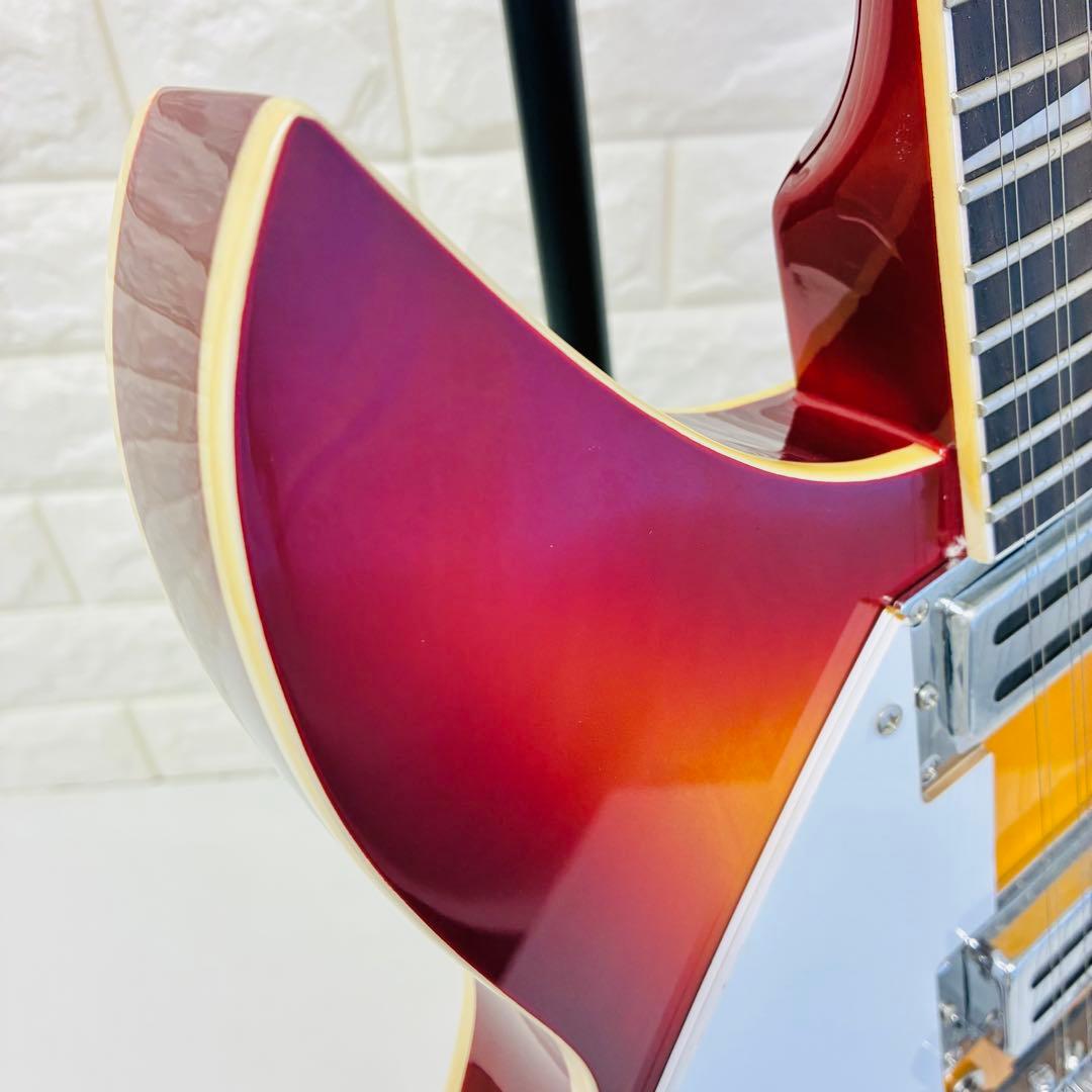 リッケンバッカー風 12弦ギター レフティ 24フレット