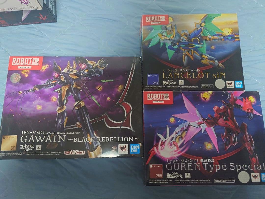 メタルロボット魂　紅蓮、アルビオン、アルビオンゼロ、蜃気楼　ROBOT魂　その他