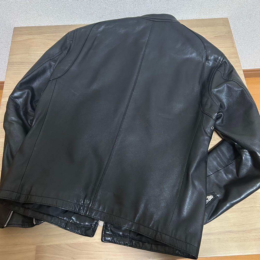 Beauty & Youth シープスキン シングルライダース レザージャケット