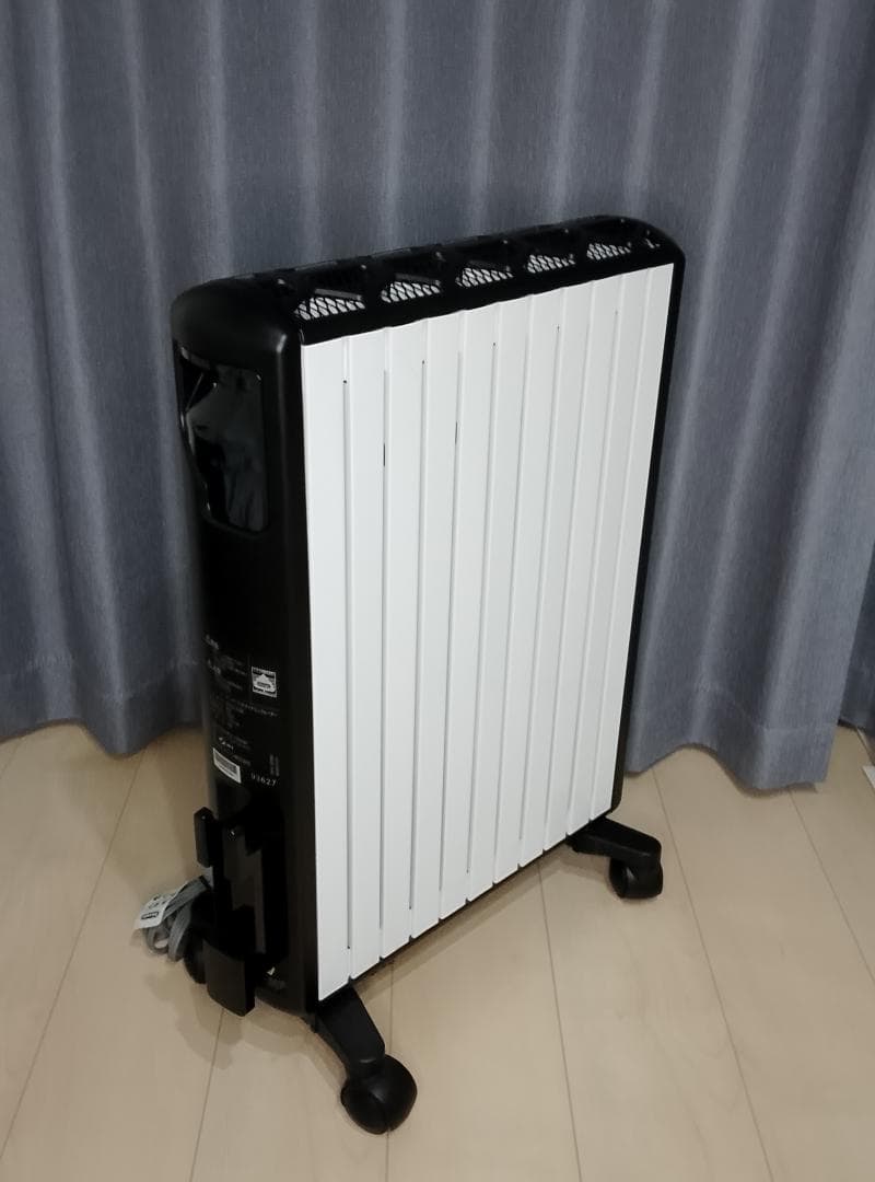 デロンギ マルチダイナミックヒーター MDHU15-BK ホワイト リモコン無し