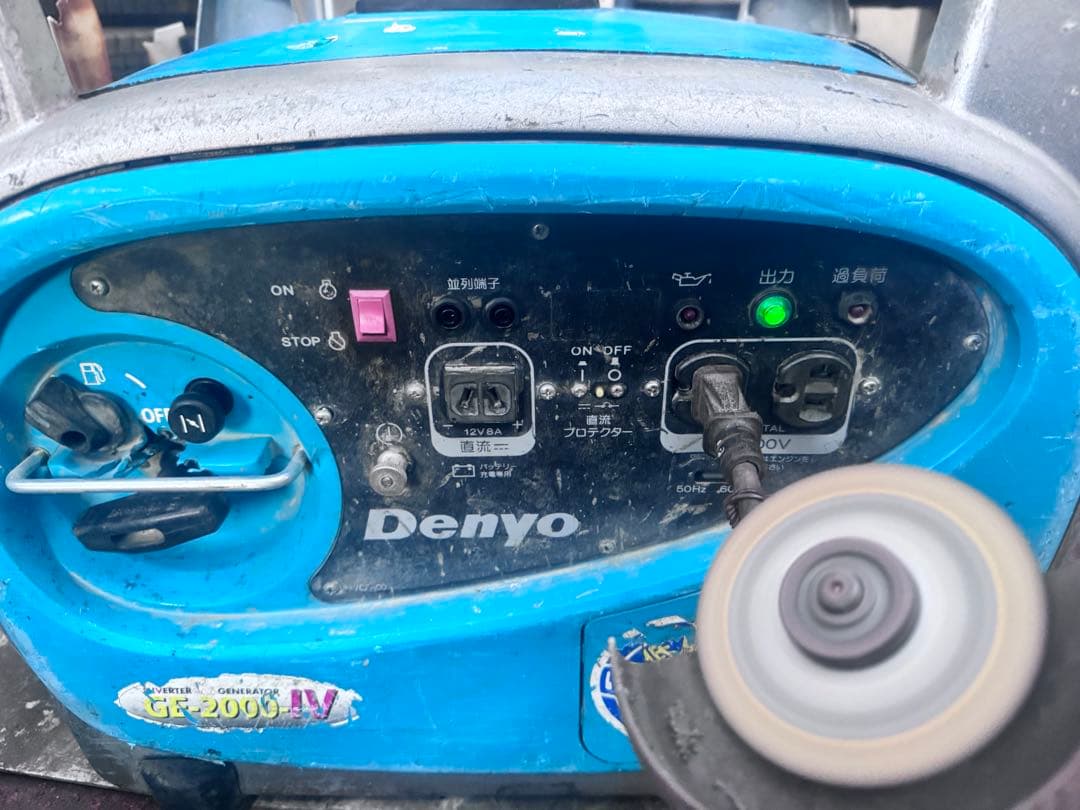 Denyo GE-2000IV 発電機 キャンプ 建設機械 デンヨー 発電