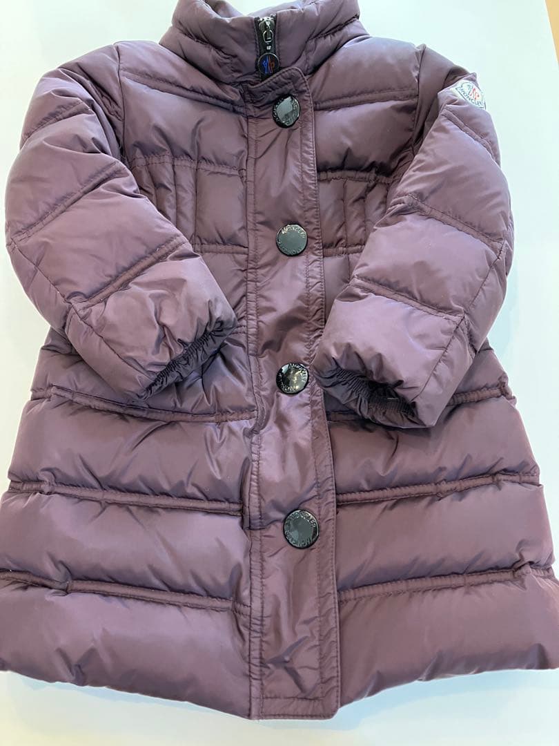 Moncler パープル ダウンコート 98cm〜