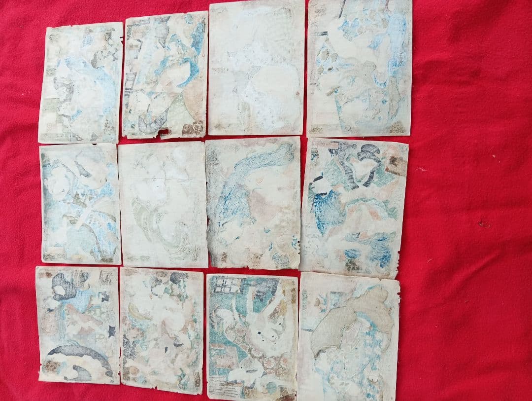 江戸時代の春画　３7枚　　版画　作者不明　　木版画　浮世絵　風俗資料