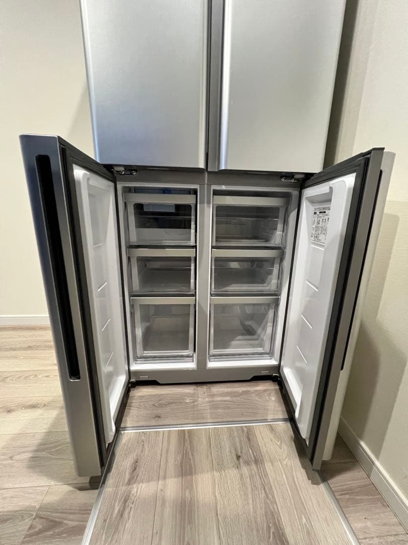 アクア420L冷凍冷蔵庫TZ-42K 2022年1月購入　保証期間内