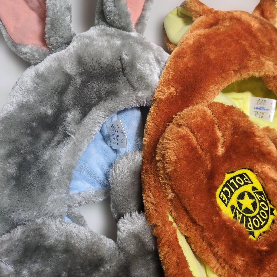 ズートピア ファンキャップ マフラー ジュディ ニック セット