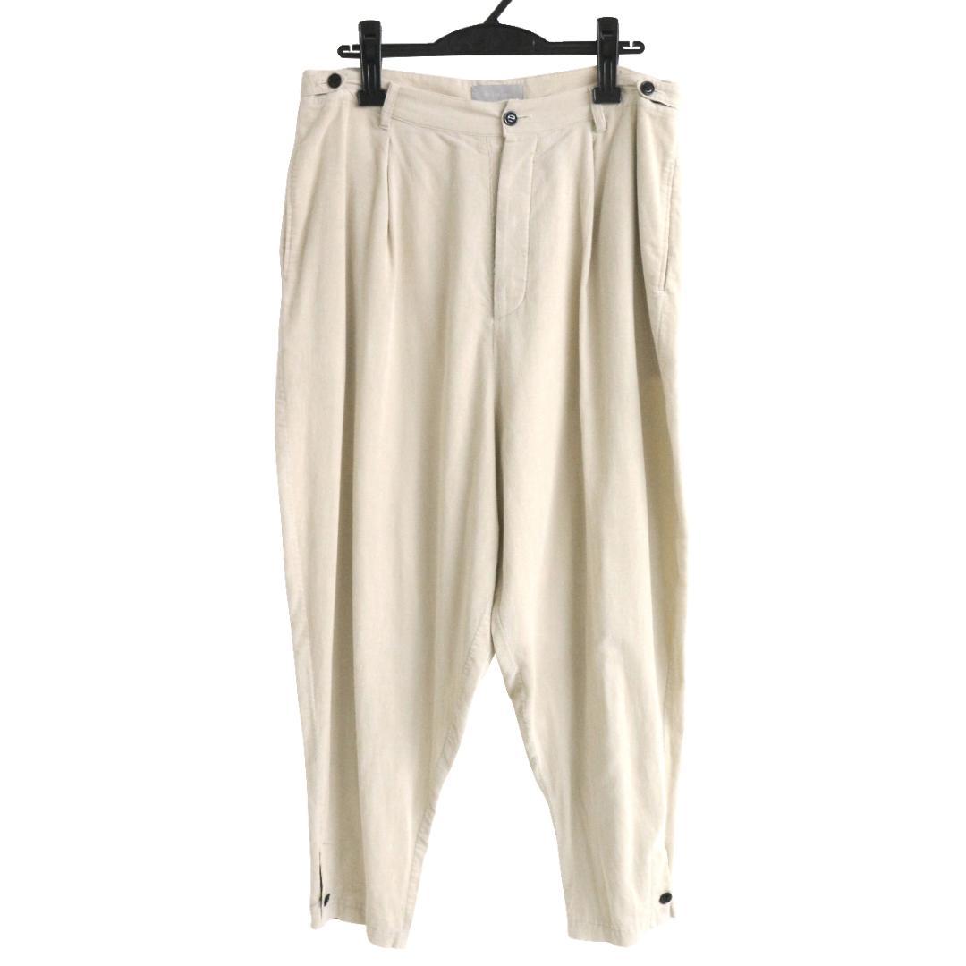 hazama ハザマ 2020SS 経年真価のテーパードサルエルパンツ