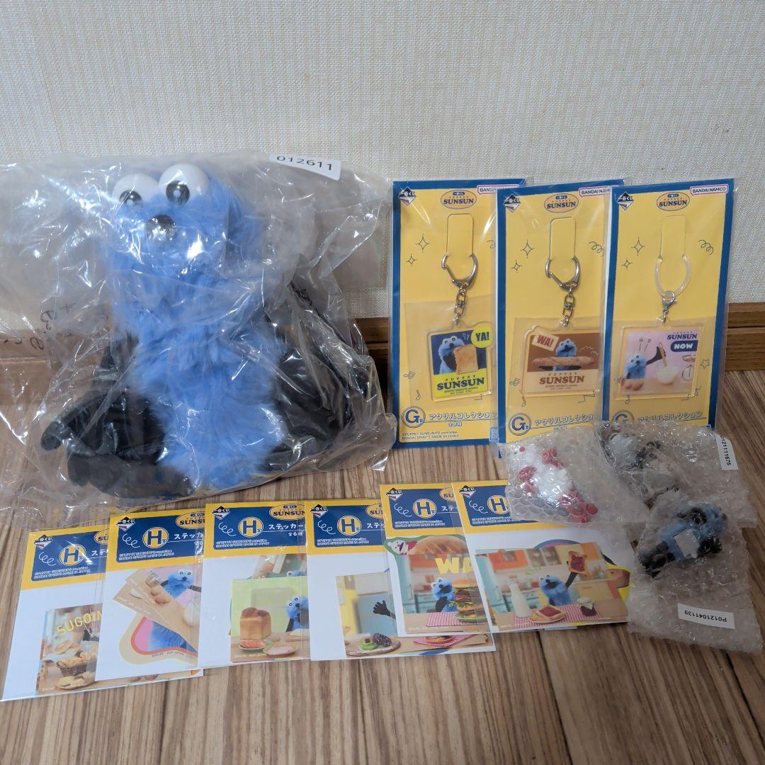 パペットスンスン 一番くじアクリルコレクション フィギュア ぬいぐるみ