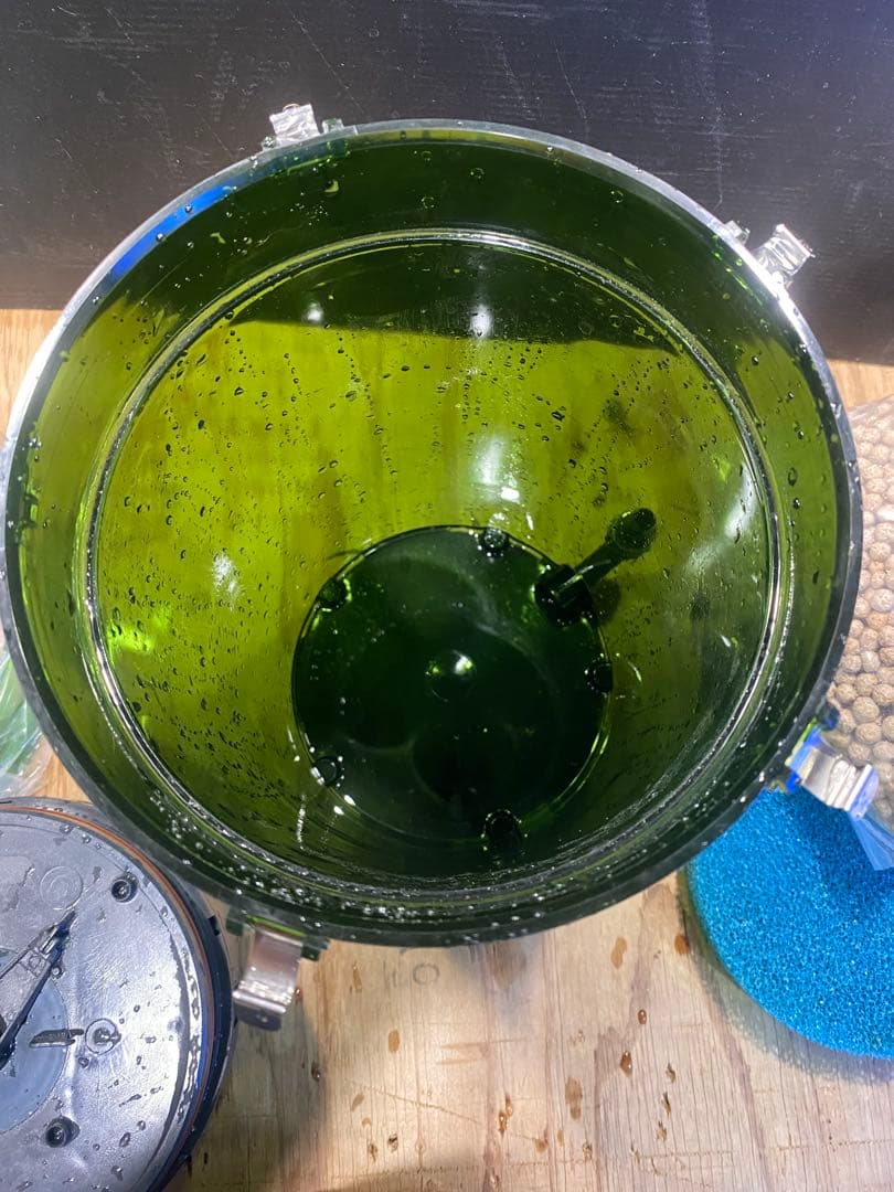 エーハイム クラシックフィルター2215濾材セット50/60Hz共用 比較的美品