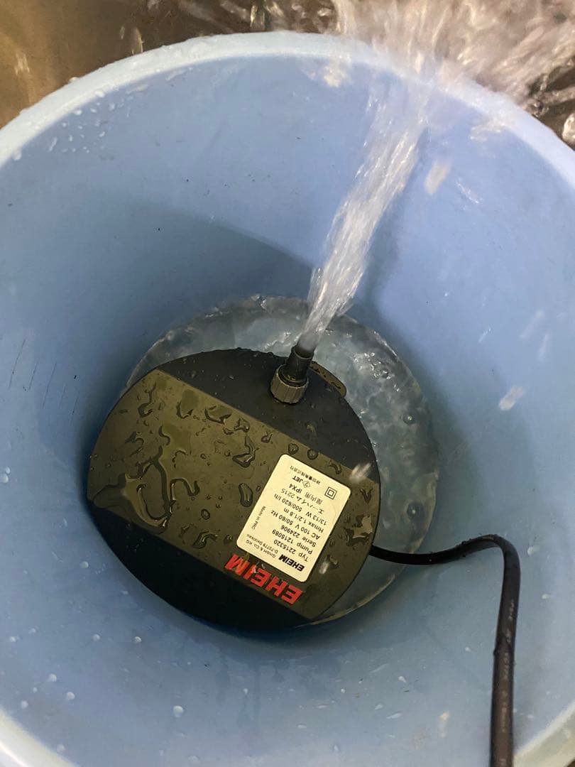 エーハイム クラシックフィルター2215濾材セット50/60Hz共用 比較的美品